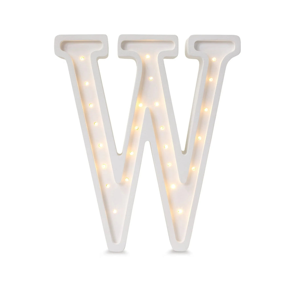 Letter Lamps A-z - Little Lights - Wooden