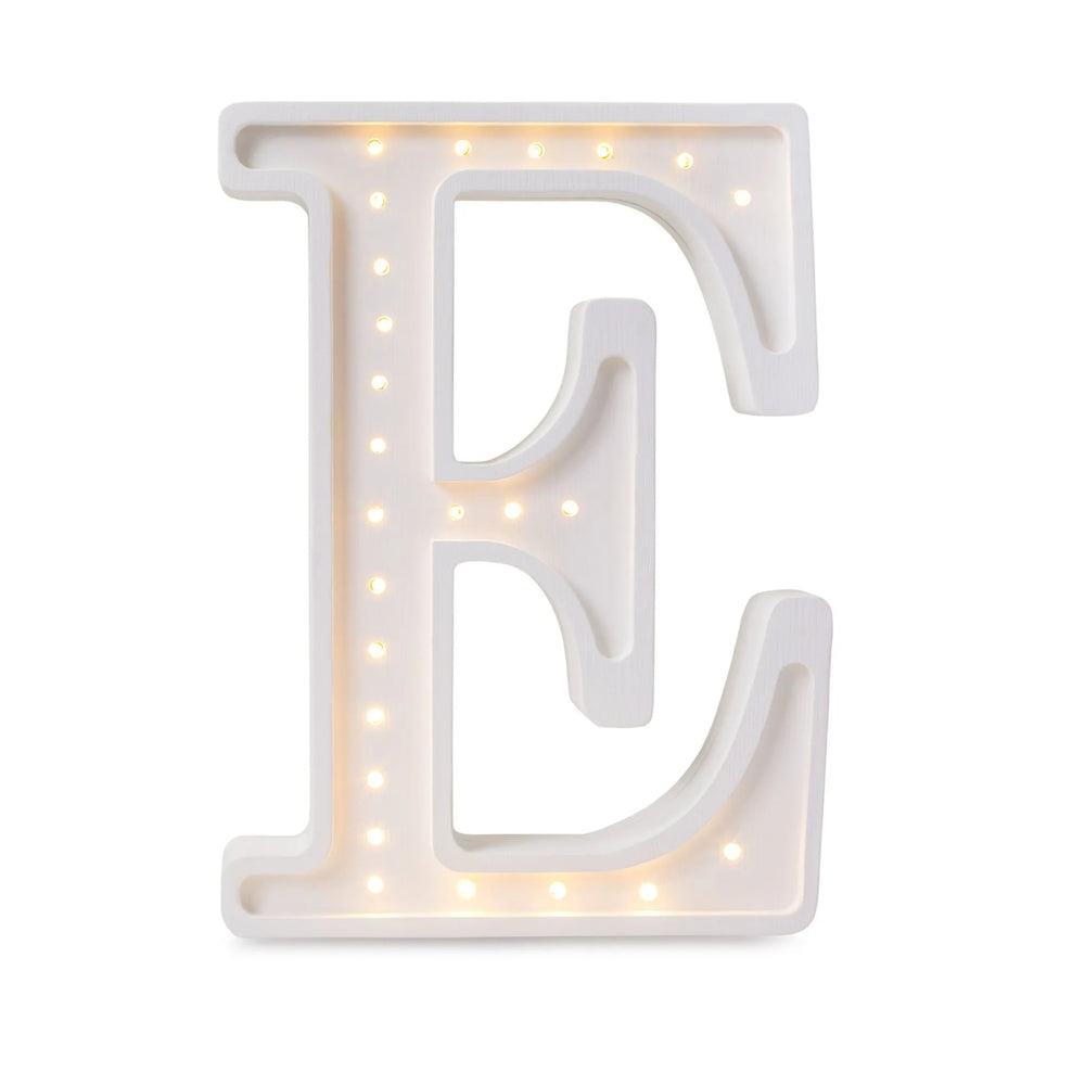 Letter Lamps A-z - Little Lights - Wooden