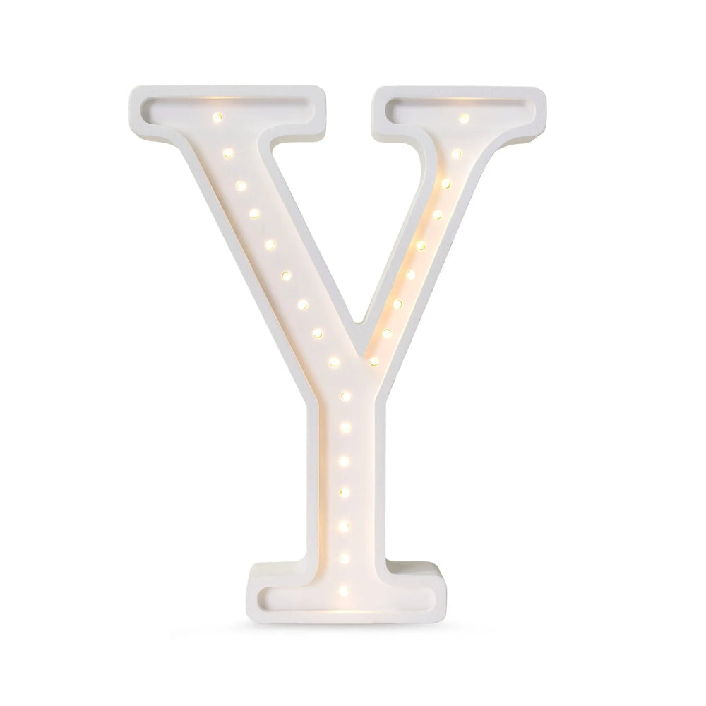 Letter Lamps A-z - Little Lights - Wooden
