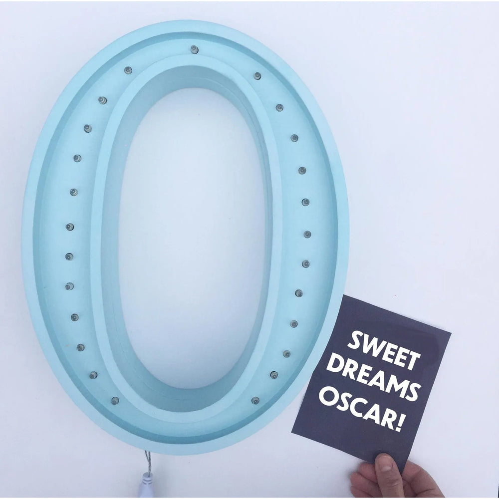 Letter Lamps A-z - Little Lights - Wooden