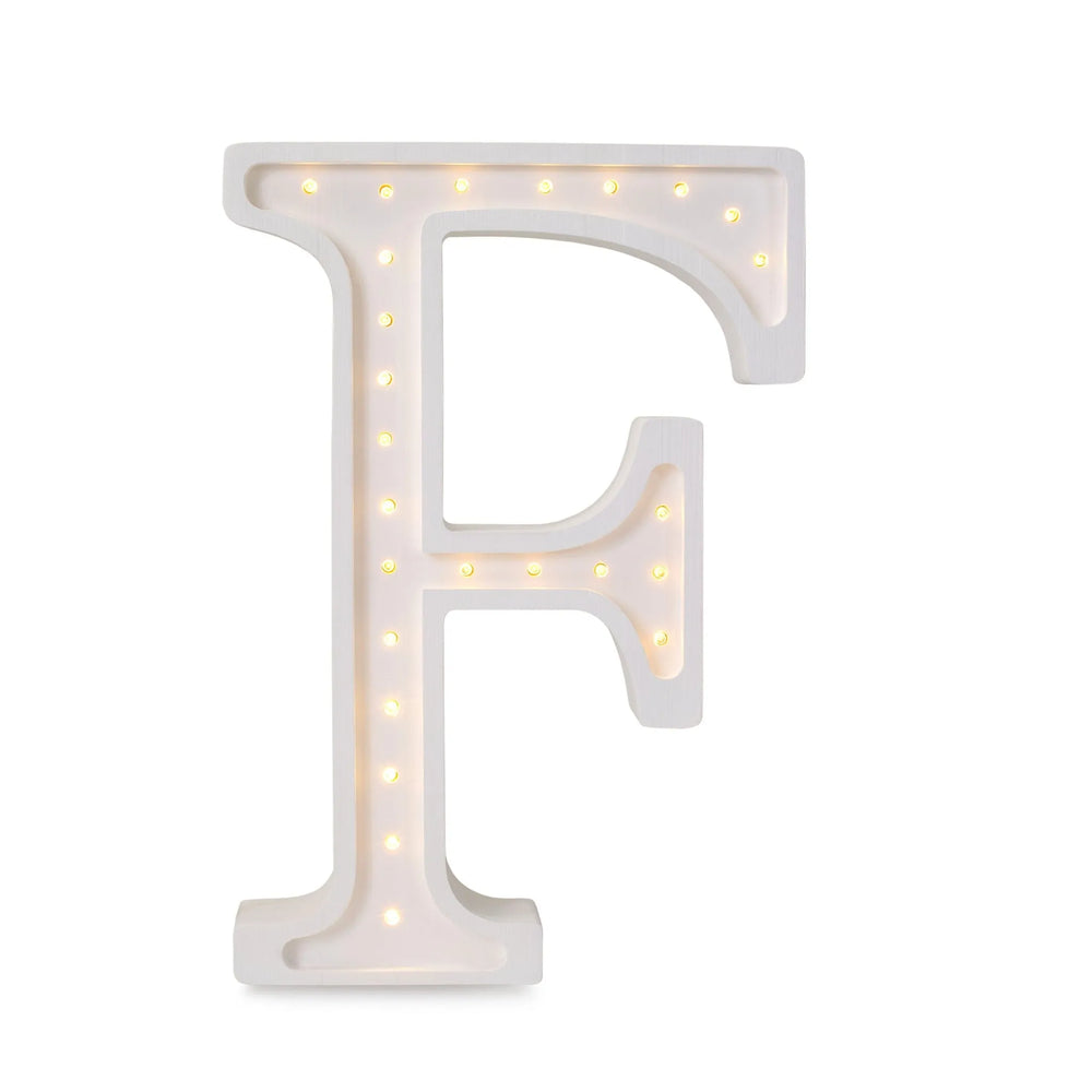 Letter Lamps A-z - Little Lights - Wooden