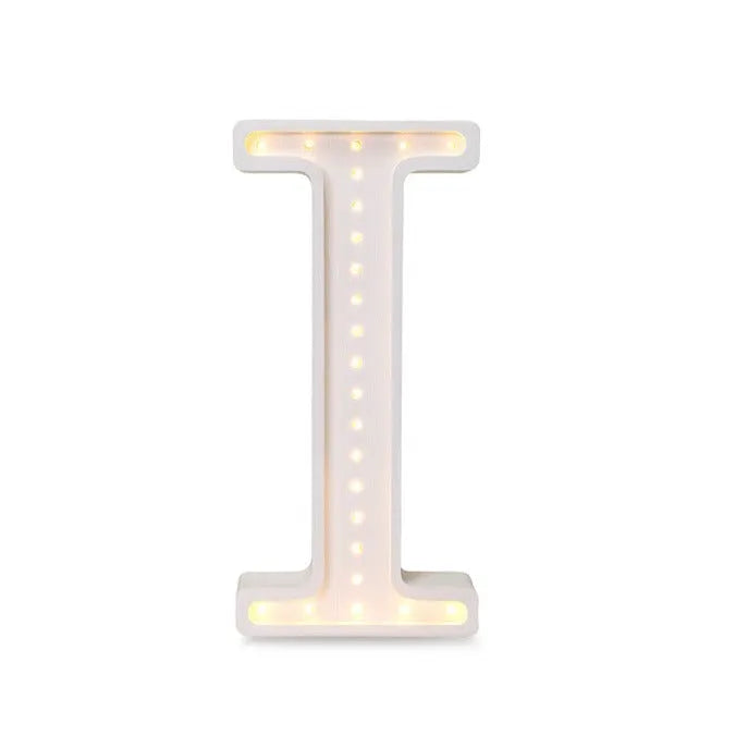 Letter Lamps A-z - Little Lights - Wooden