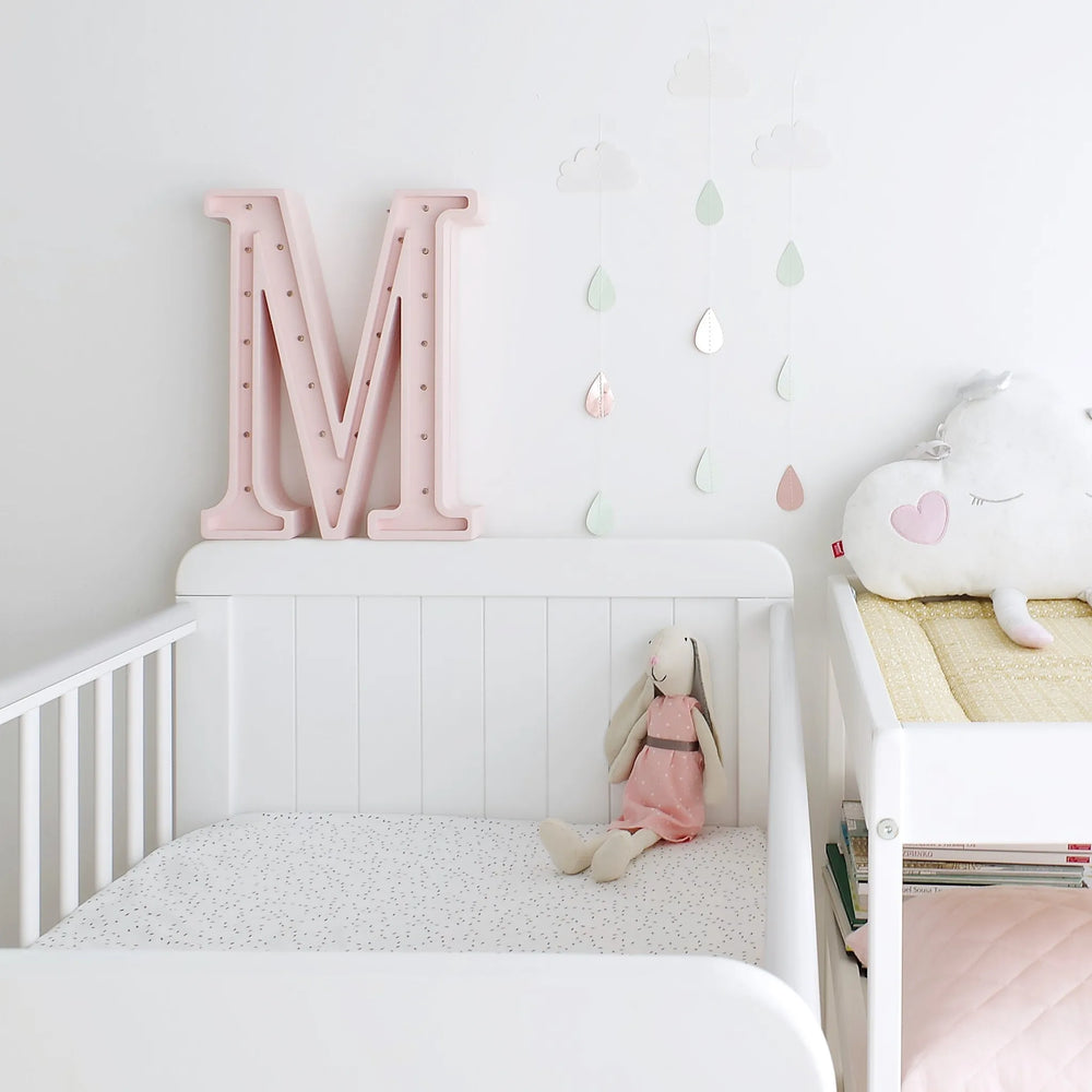 Letter Lamps A-z - Little Lights - Wooden