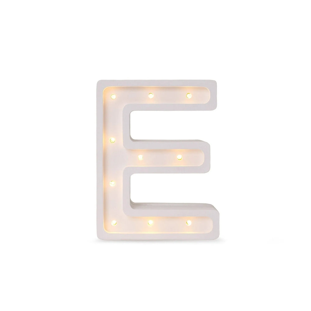 Letter Mini Lamps A-z - Little Lights - Wooden