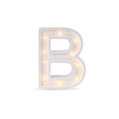 Letter Mini Lamps A-z - Little Lights - Wooden