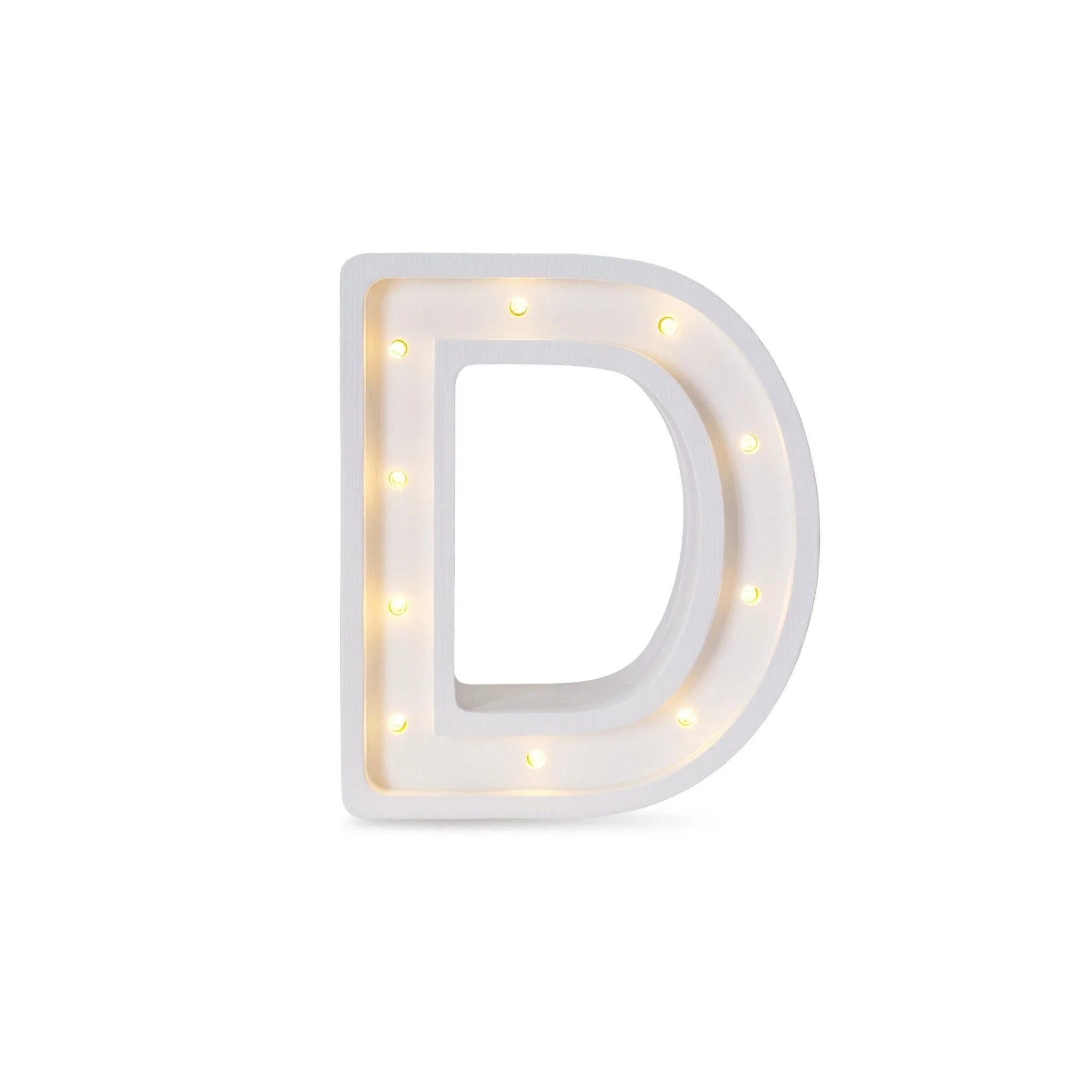 Bogstav Mini Lamper A-Z - Træ - Little Lights
