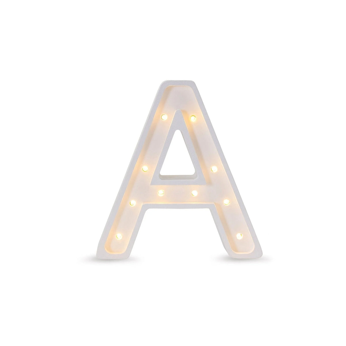 Bogstav Mini Lamper A-Z - Træ - Little Lights