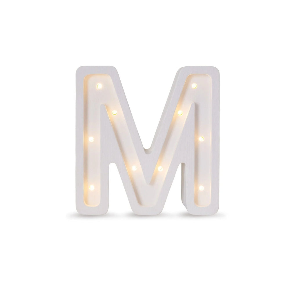 Bogstav Mini Lamper A-Z - Træ - Little Lights