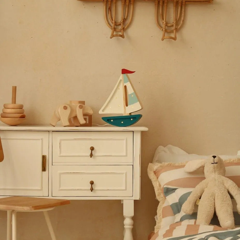 Lampada a vela - Piccole luci - Lampade in legno