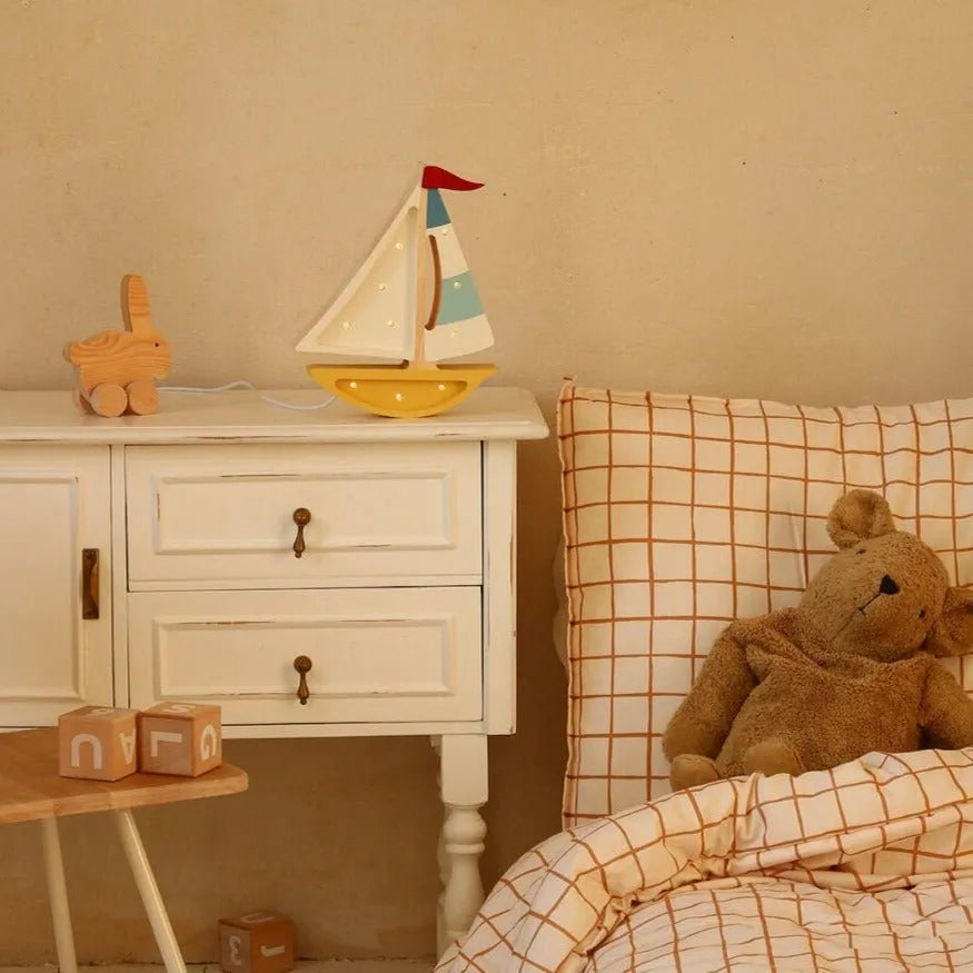 Lampada a vela - Piccole luci - Lampade in legno