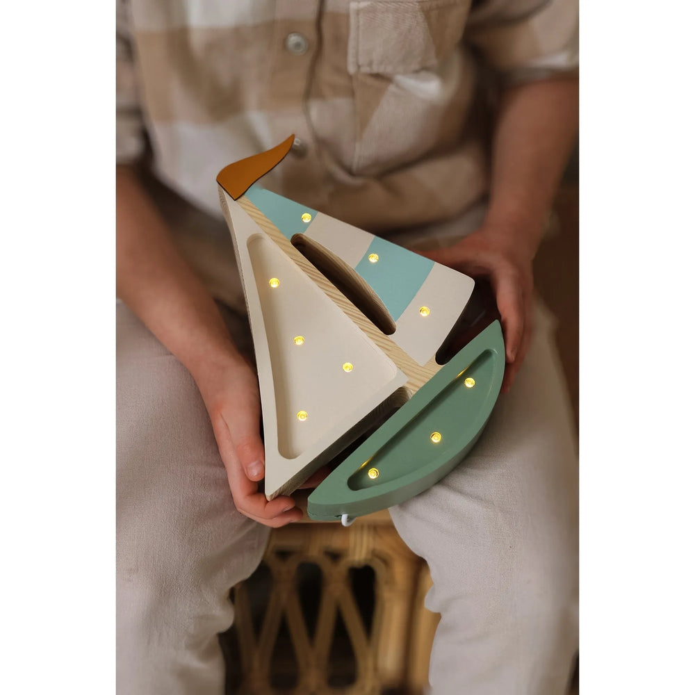 Lampada a vela - Piccole luci - Lampade in legno