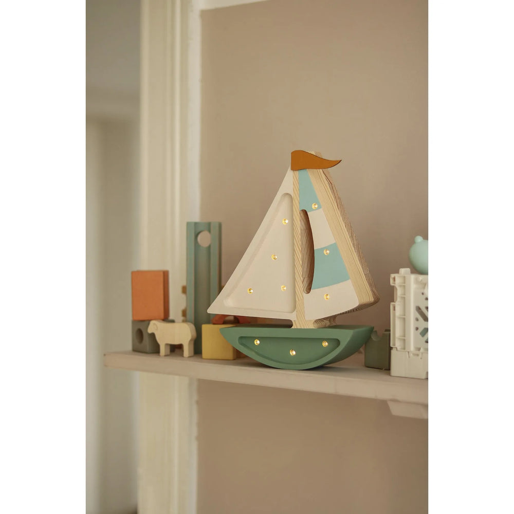 Lampada a vela - Piccole luci - Lampade in legno