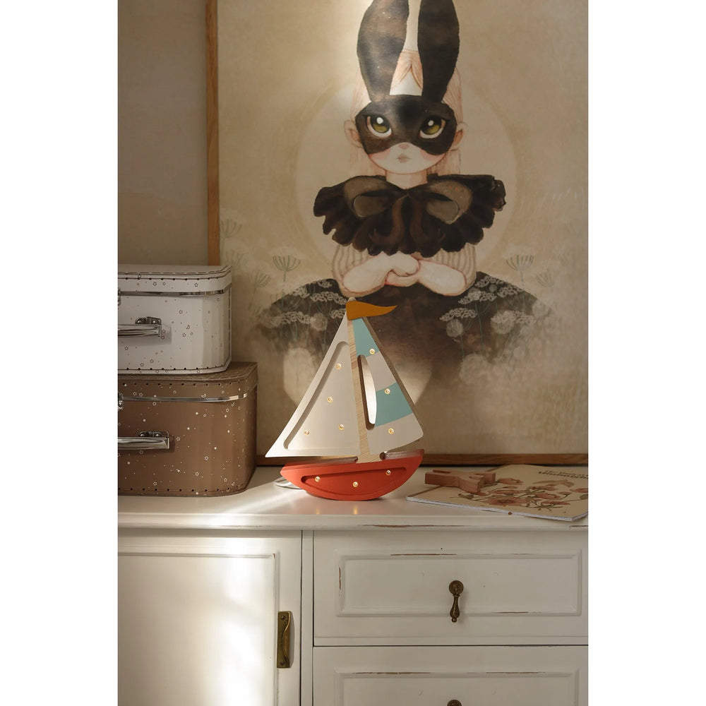 Lampada a vela - Piccole luci - Lampade in legno