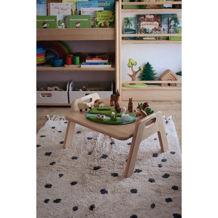 Podlaha Stôl - Montessori Police - Kidozia