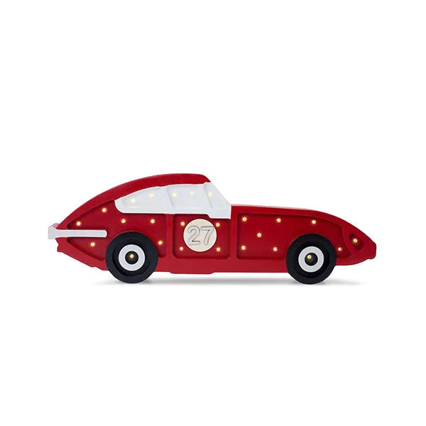 Pretekárske auto lampa