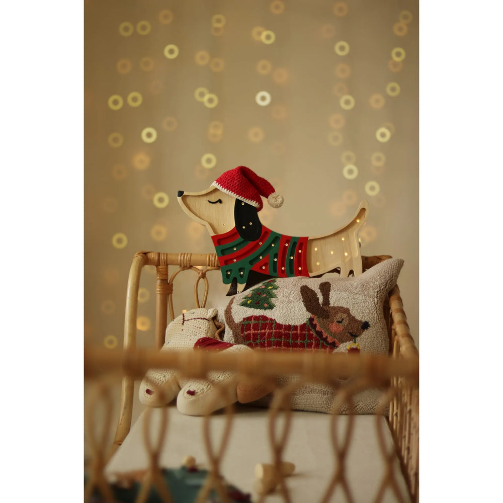 Dog Lamp - Little Lights - Wooden Lamps