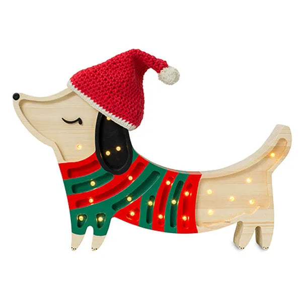 Dog Lamp - Little Lights - Wooden Lamps