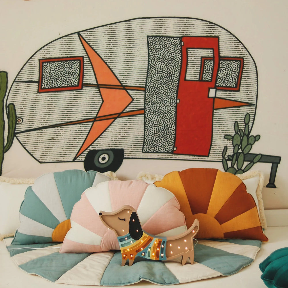 Dog Lamp - Little Lights - Wooden Lamps