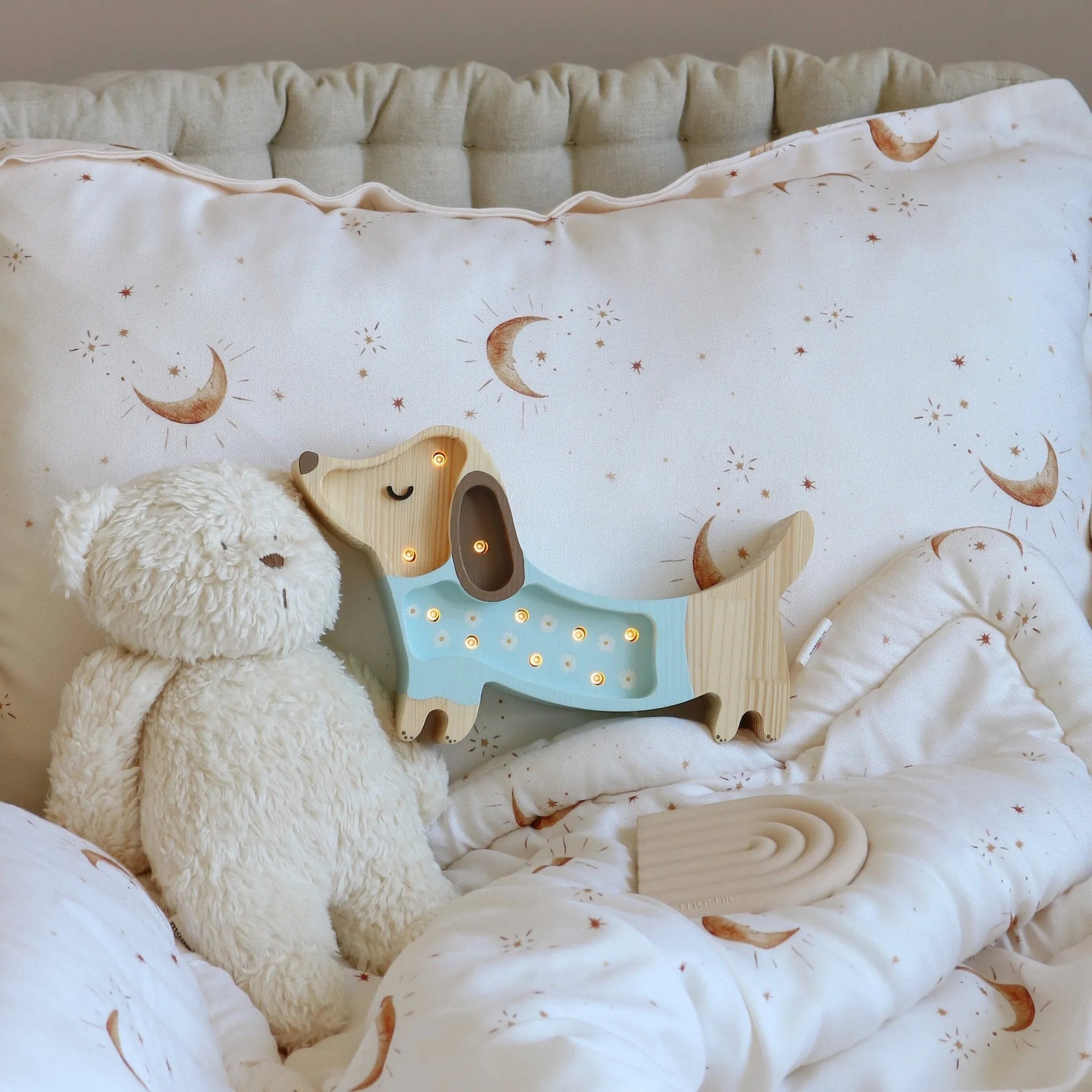 Lámpara de perro mini - Pequeñas luces - Lámparas de madera