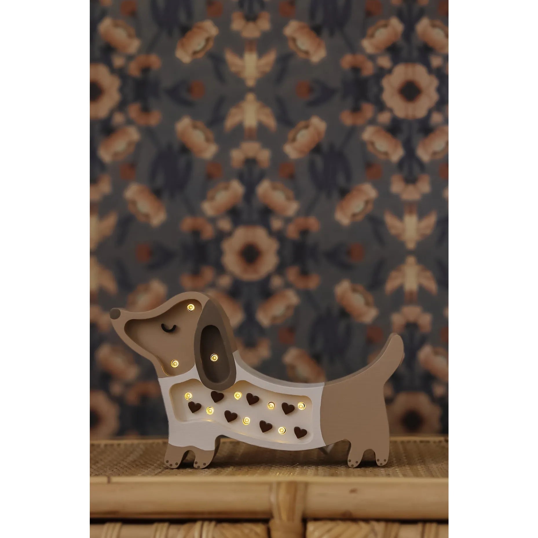 Lámpara de perro mini - Pequeñas luces - Lámparas de madera