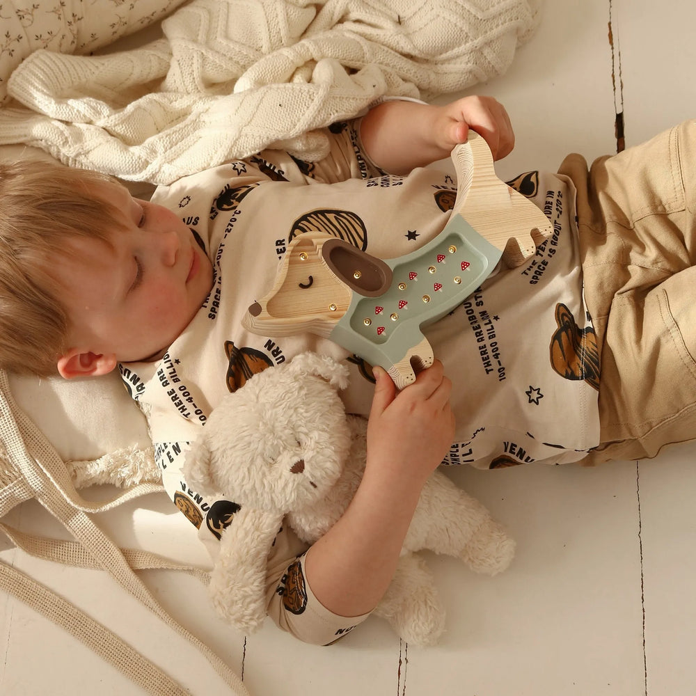 Lámpara de perro mini - Pequeñas luces - Lámparas de madera