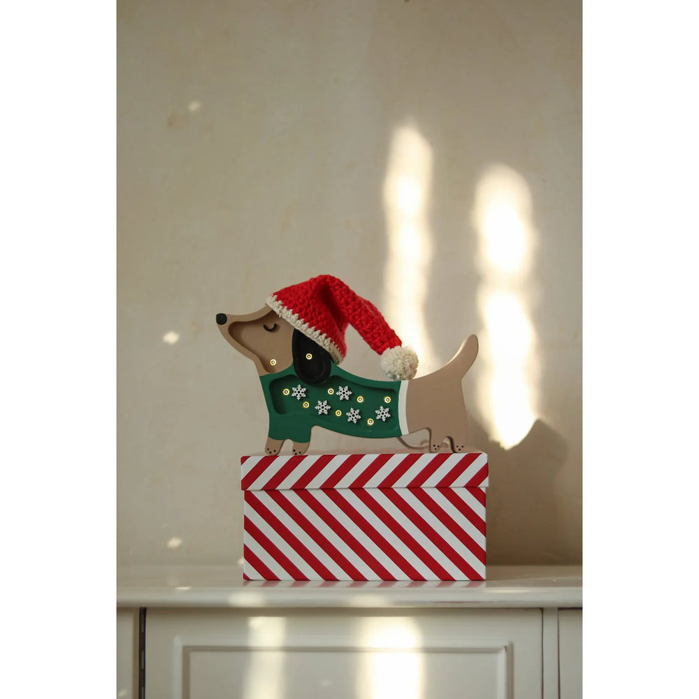 Lámpara de perro mini - Pequeñas luces - Lámparas de madera