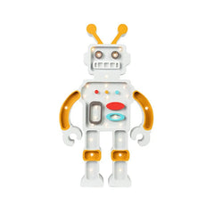 Robot Lampa - Drevené Lampy - Little Lights