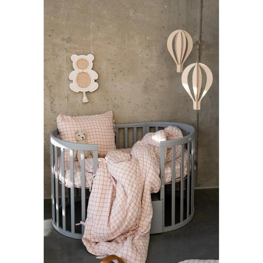 Set of 3d Hot Air Balloons - Wooden Ceiling Decoration 3 Pack - Balloons in a Set - Wooden Decorations