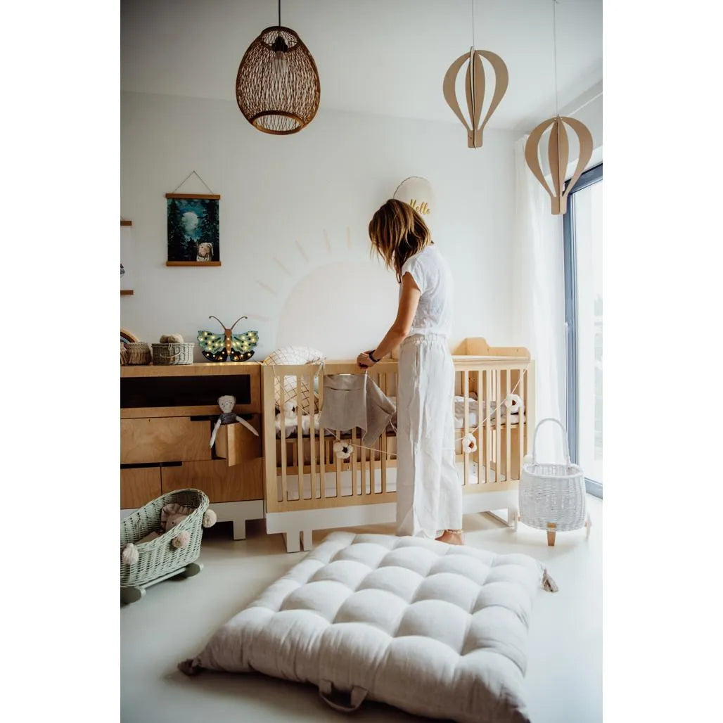 Set of 3d Hot Air Balloons - Wooden Ceiling Decoration 3 Pack - Balloons in a Set - Wooden Decorations