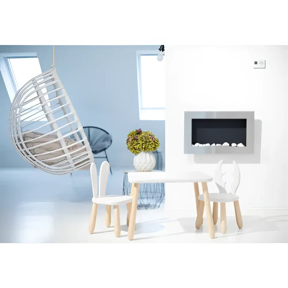 Holz-Kinderset Natur White Wild - Holz- und Kunststoffsets - Kidozia