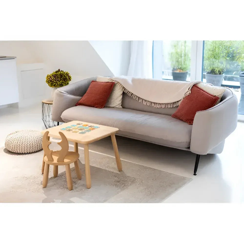 Drevená Detská Sada Natur Deer - Drevené a Plastové Sety - Kidozia