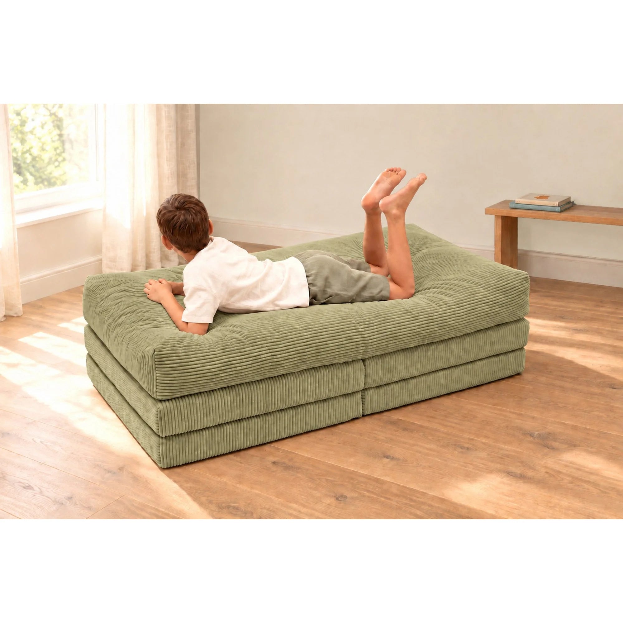 Menčestrový Sedací Vak Futon - Futónový - Shappy
