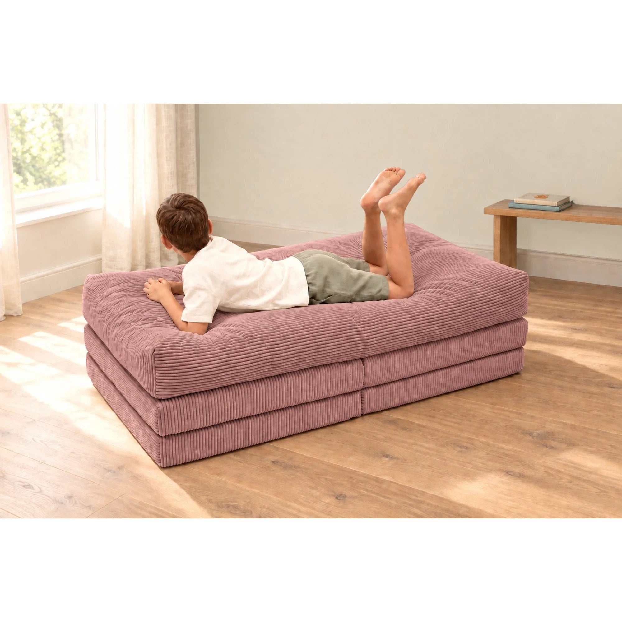 Menčestrový Sedací Vak Futon - Futónový - Shappy