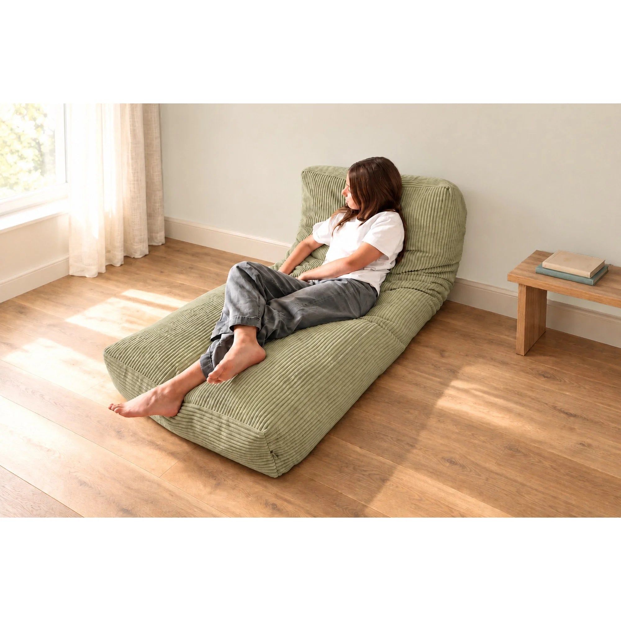 Menčestrový Sedací Vak Futon - Futónový - Shappy