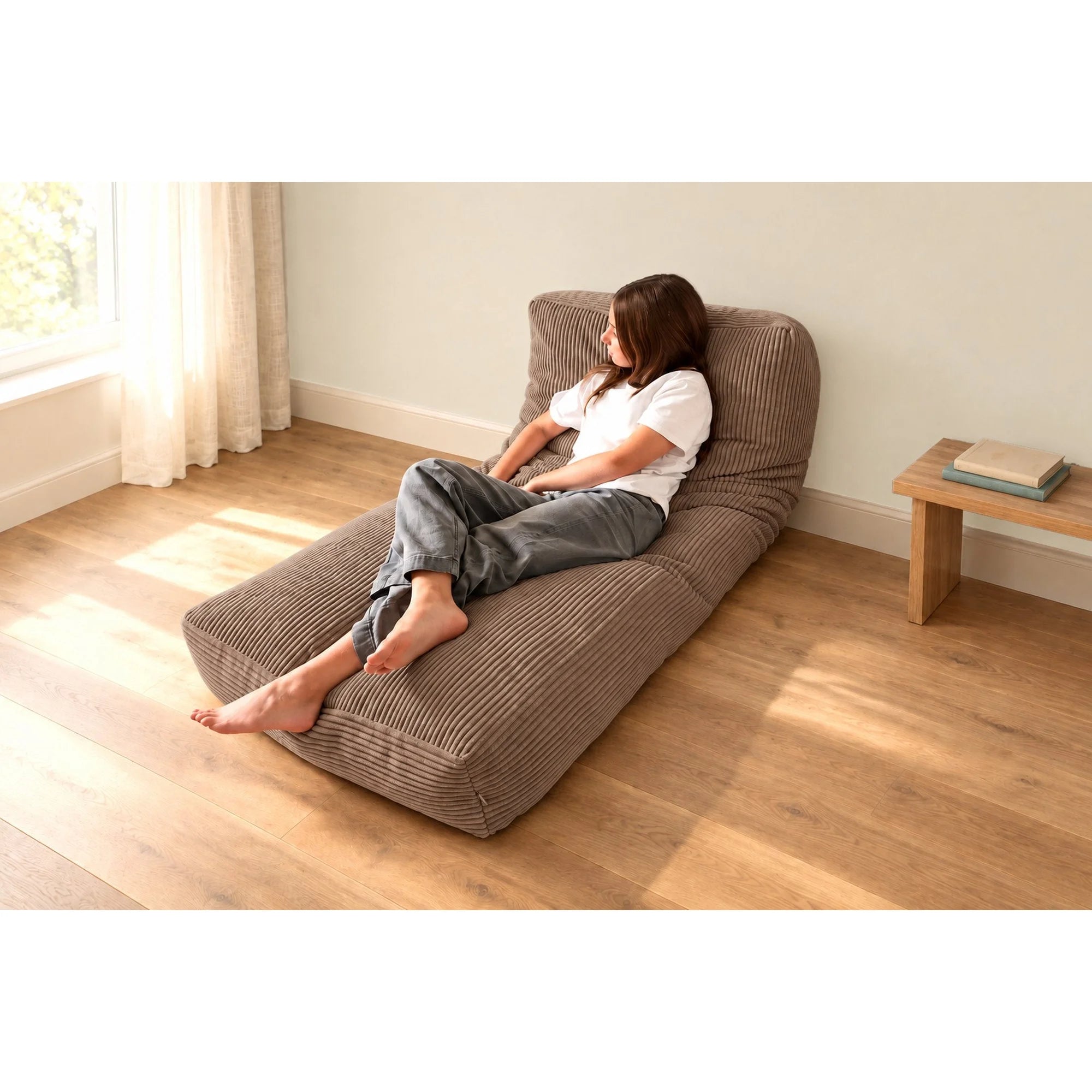 Menčestrový Sedací Vak Futon - Futónový - Shappy