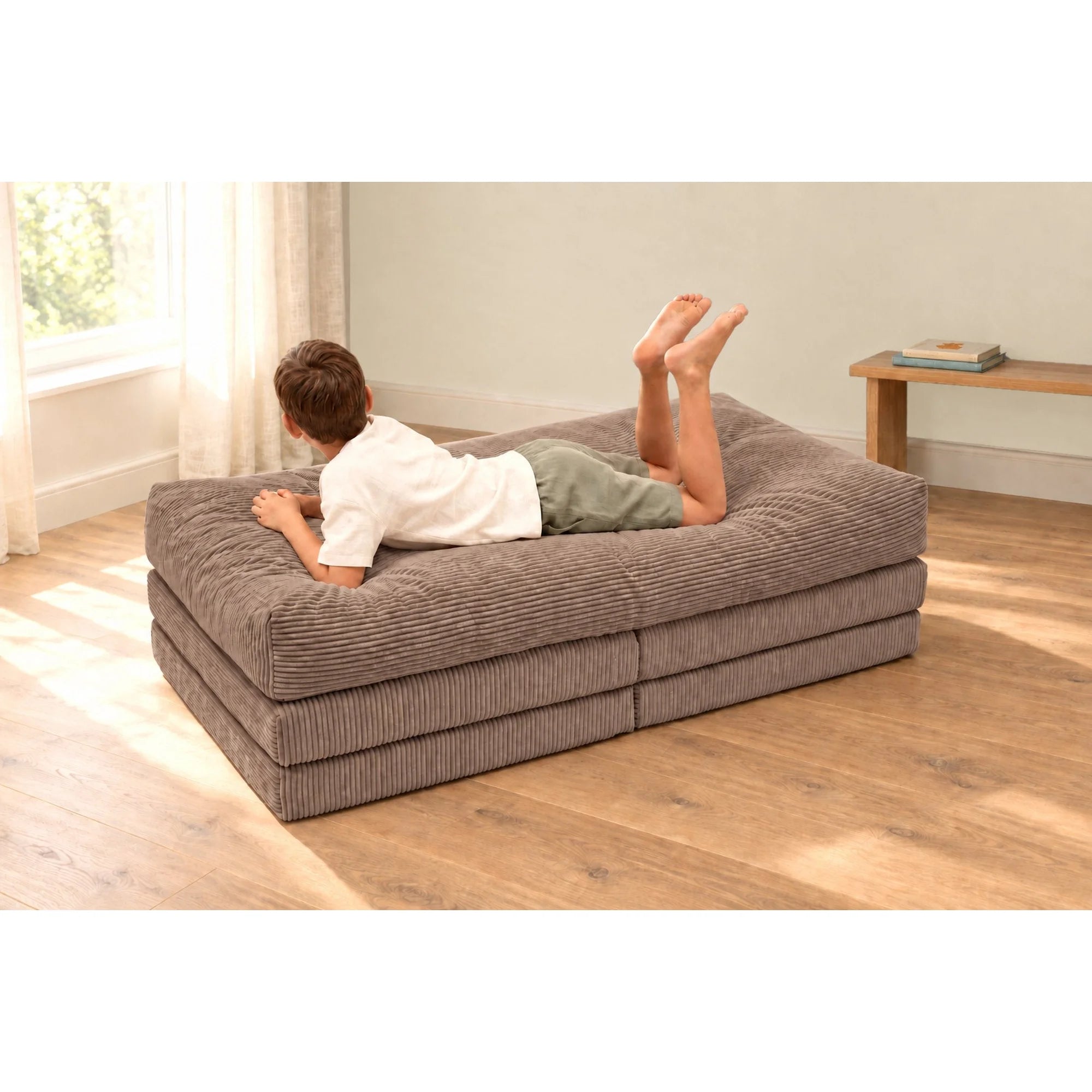 Menčestrový Sedací Vak Futon - Futónový - Shappy