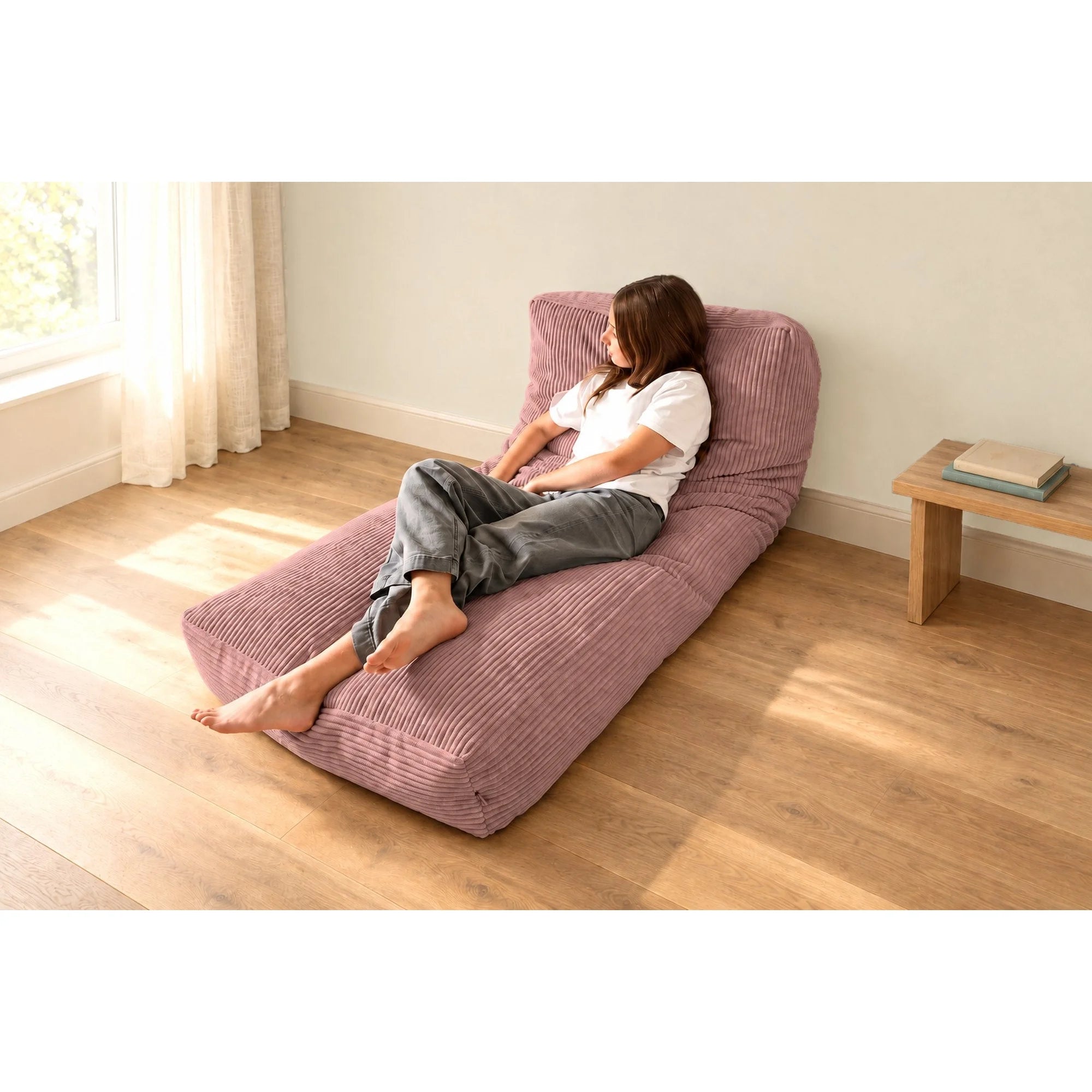 Menčestrový Sedací Vak Futon - Futónový - Shappy