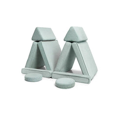 Set da gioco per divano - Velluto a coste originale - Menta piperita - Set di divani - Shappy