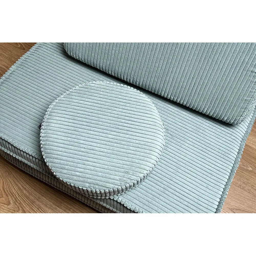 Set da gioco per divano - Velluto a coste originale - Menta piperita - Set di divani - Shappy