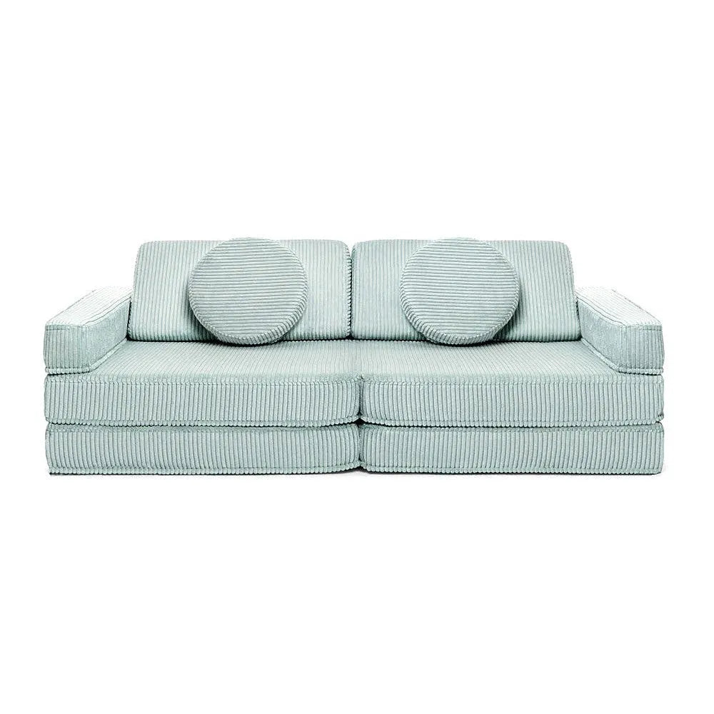 Set da gioco per divano - Velluto a coste originale - Menta piperita - Set di divani - Shappy