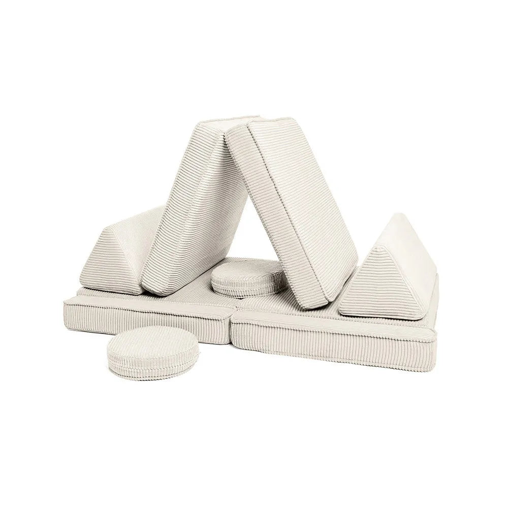 Set da gioco per divani - Velluto a coste originale - Vaniglia - Set di divani - Shappy