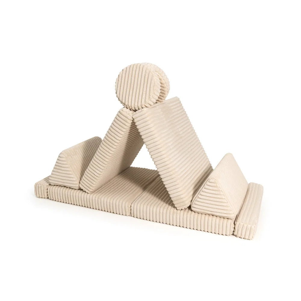 Sedacia Hracia Súprava - Play Sofa Pure Corduroy Waffle - Sedacie Súpravy - Shappy