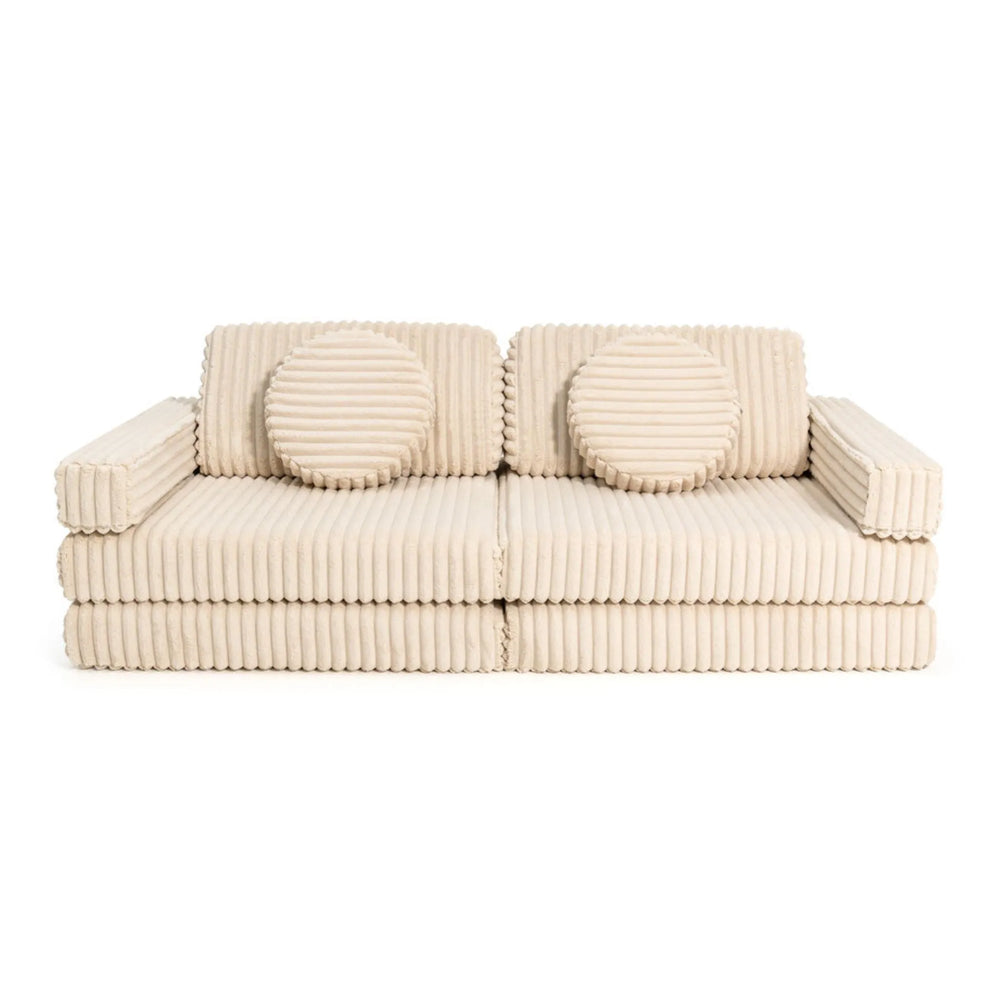 Sedacia Hracia Súprava - Play Sofa Pure Corduroy Waffle - Sedacie Súpravy - Shappy