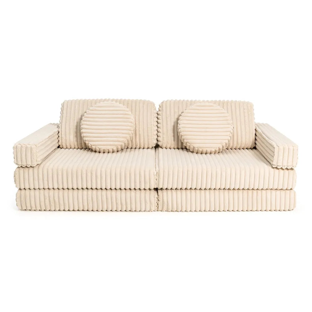 Sedacia Hracia Súprava - Play Sofa Pure Corduroy Waffle - Sedacie Súpravy - Shappy