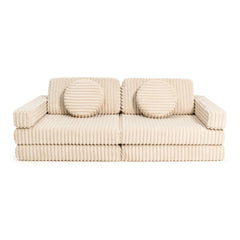 Sedacia Hracia Súprava - Play Sofa Pure Corduroy Waffle - Sedacie Súpravy - Shappy