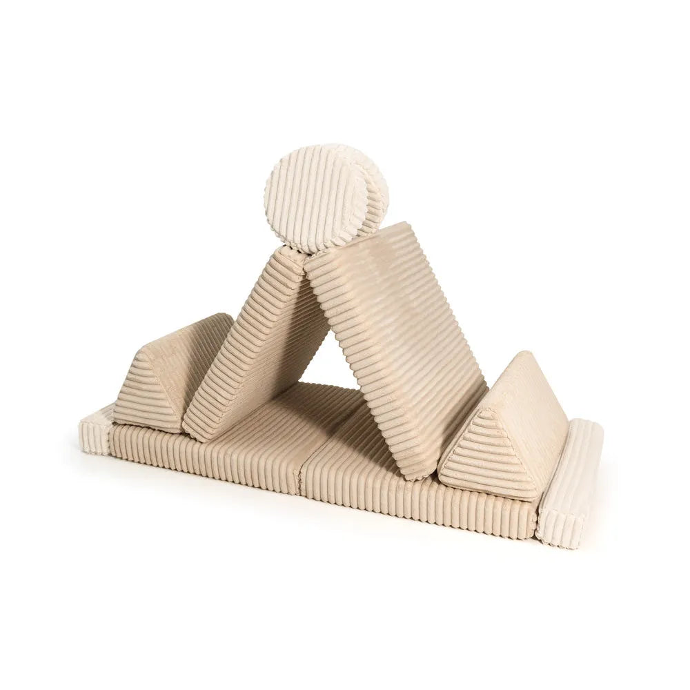 Sedacia Hracia Súprava - Play Sofa Pure Corduroy Waffle - Sedacie Súpravy - Shappy