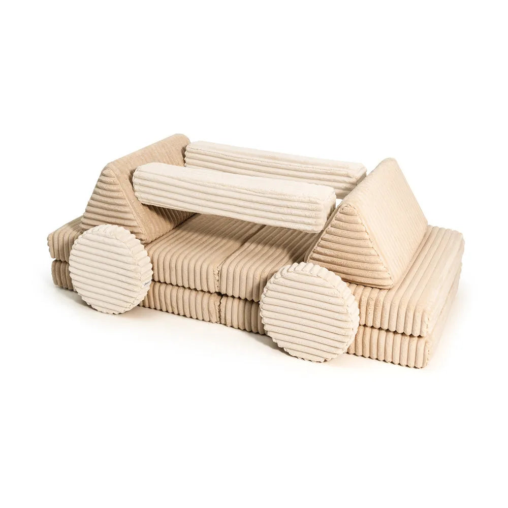 Sedacia Hracia Súprava - Play Sofa Pure Corduroy Waffle - Sedacie Súpravy - Shappy