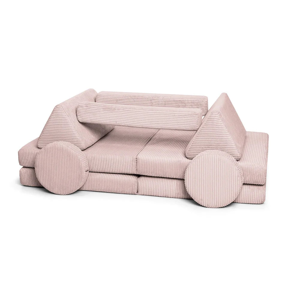 Sedacia Hracia Súprava - Pure Corduroy - Candy - Sedacie Súpravy - Shappy