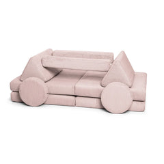 Sedacia Hracia Súprava - Pure Corduroy - Candy - Sedacie Súpravy - Shappy