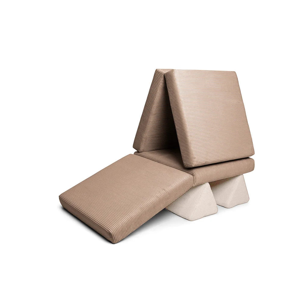 Sedacia Hracia Súprava - Pure Corduroy - Cookie - Sedacie Súpravy - Shappy